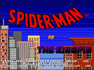 Spiderman Animated Series screenshot 3 for Sega Genesis